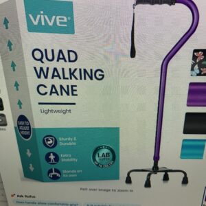 Vive Quad Walking Cane