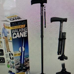 ZELECKS Foldable Walking Cane