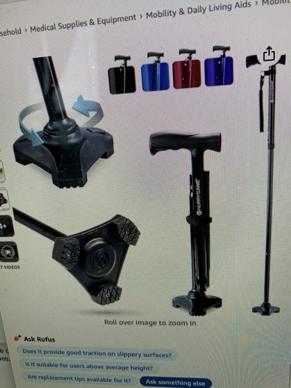 HurryCane Walking Cane